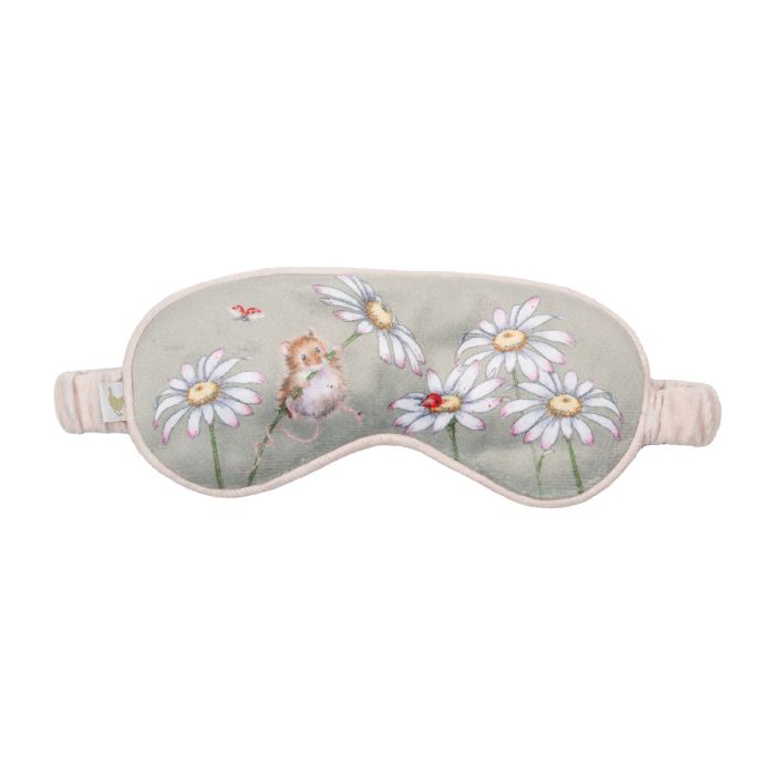 Wrendale Eye Mask GARDEN FRIENDS green