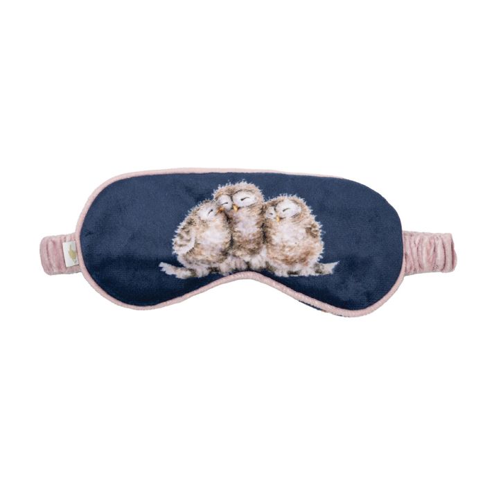 Wrendale Eye Mask WOODLANDERS navy