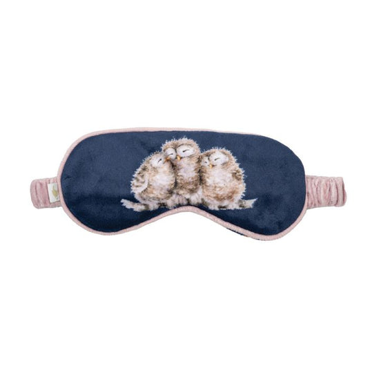 Wrendale Eye Mask WOODLANDERS navy