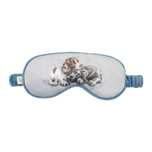 Wrendale Eye Mask A DOG’S LIFE grey