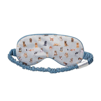 Wrendale Eye Mask A DOG’S LIFE grey