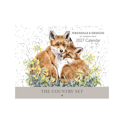 Wrendale Designs 2027 Calendar Landscape COUNTRY SET