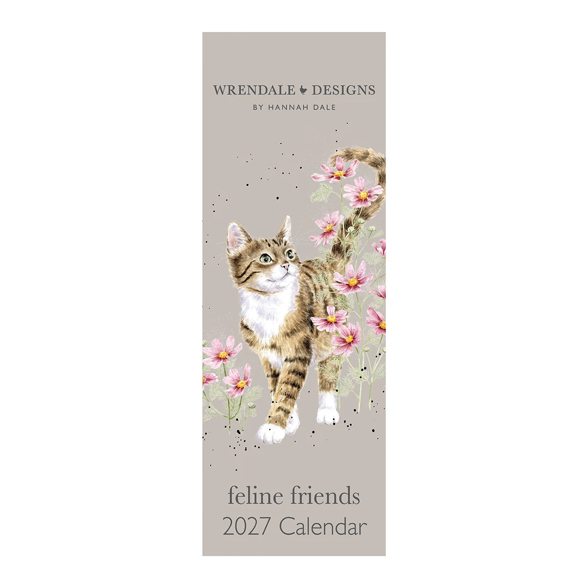 Wrendale Designs 2027 Calendar Slim FELINE FRIENDS