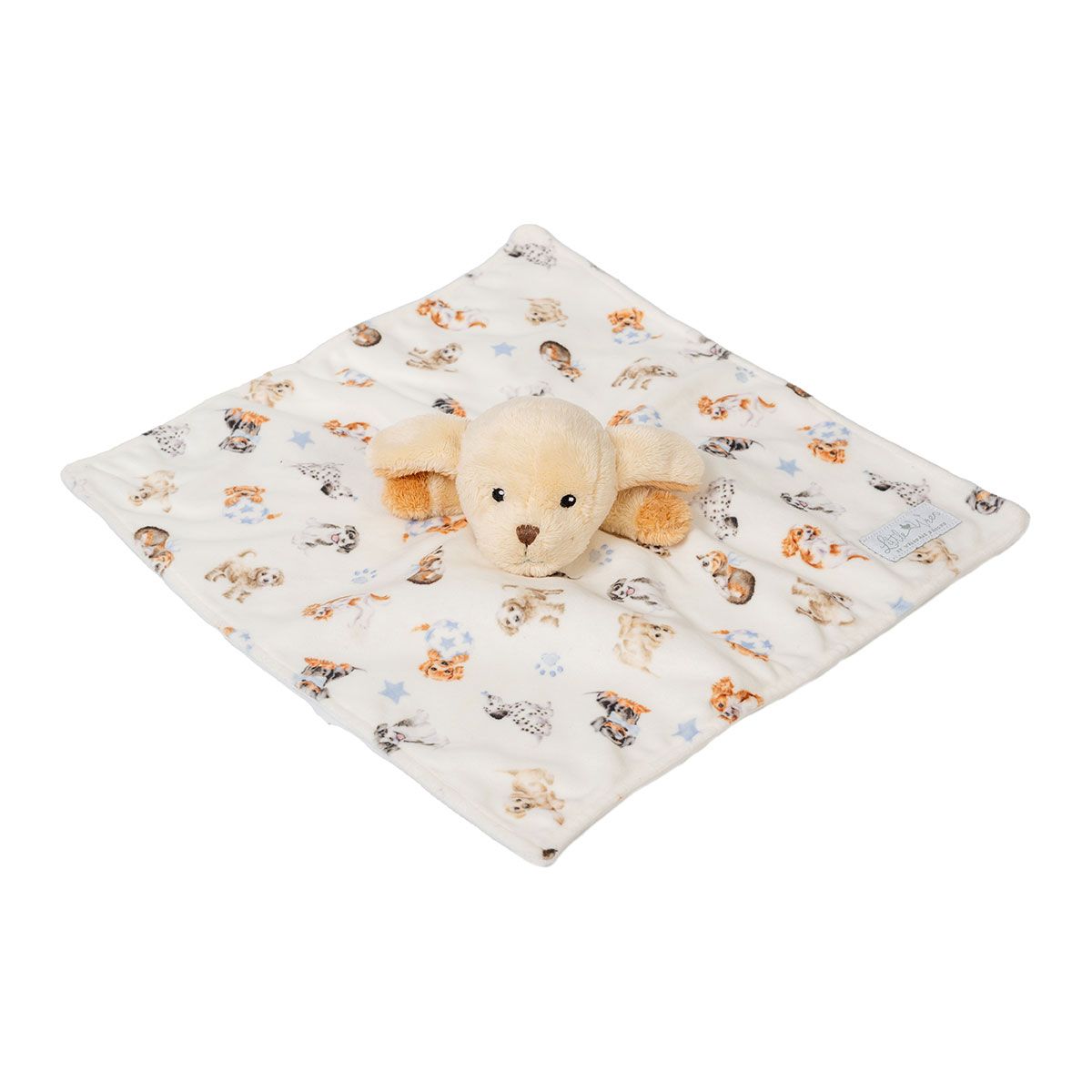 Wrendale Designs Little Wren Comforter LITTLE PAWS PUPPY