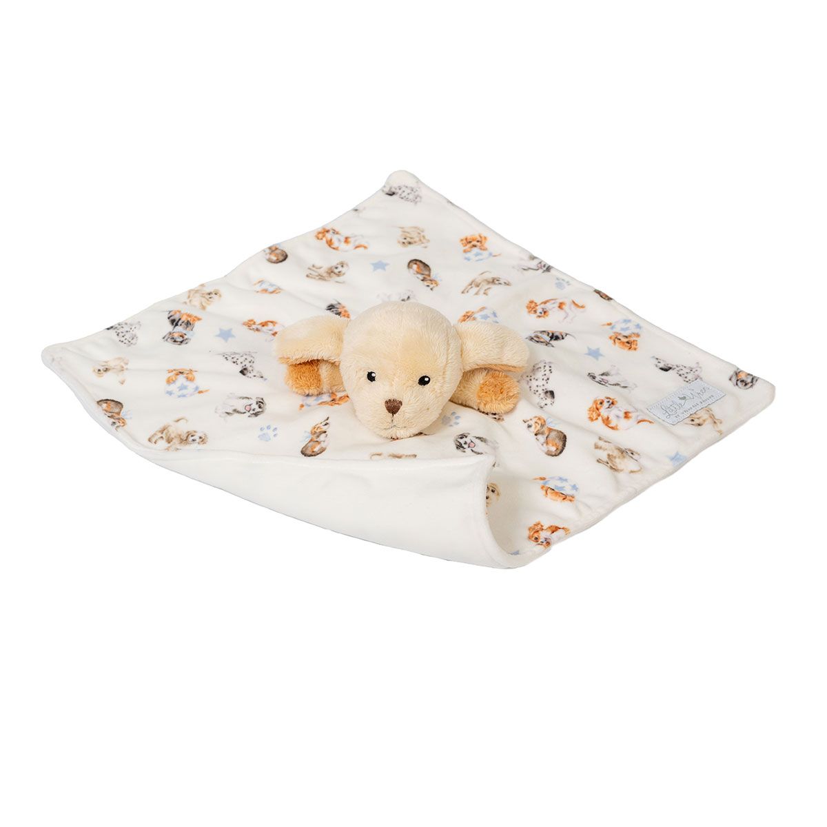 Wrendale Designs Little Wren Comforter LITTLE PAWS PUPPY