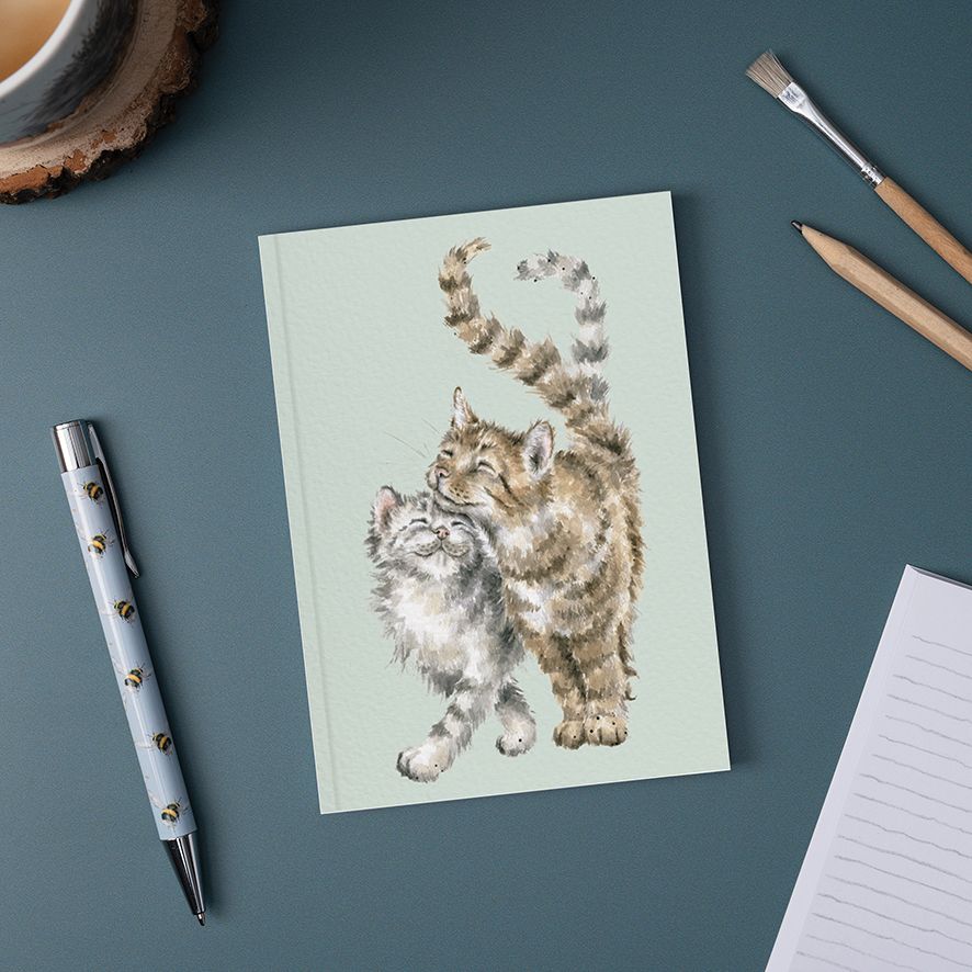 Wrendale Designs Notebook A6 CATS tabbies