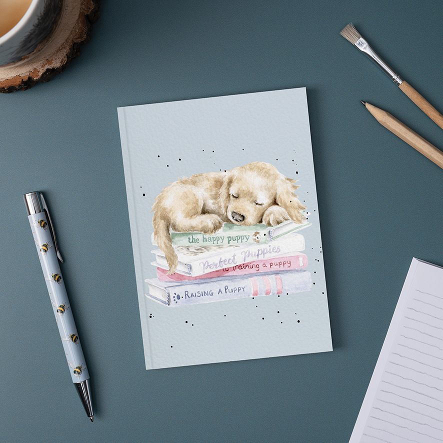 Wrendale Designs Notebook A6 PUPPY books