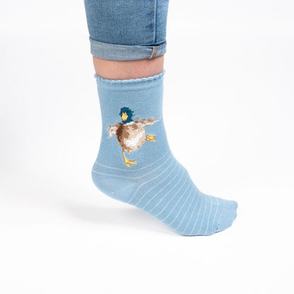 Wrendale Designs Socks Medium DUCK