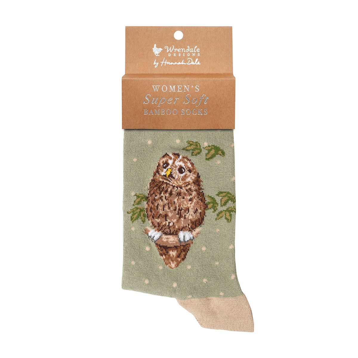 Wrendale Designs Socks Medium OWL teenager