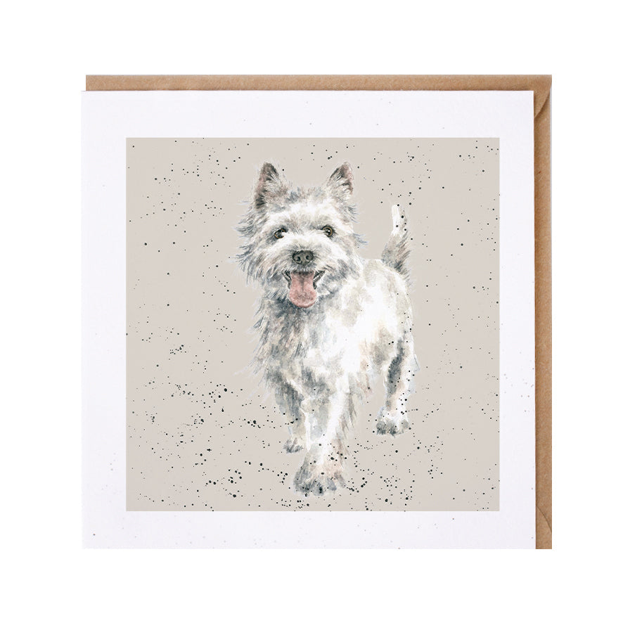 Wrendale Designs card Dog Breeds WEST HIGHLAND TERRIER