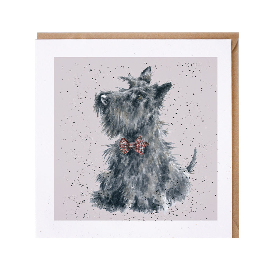 Wrendale Designs card Dog Breeds SCOTTISH TERRIER