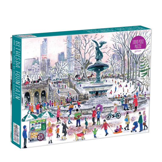 Jigsaw Galison Michael Storrings BETHESDA FOUNTAIN 1000pc 