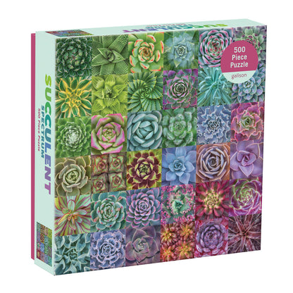 Jigsaw Galison SUCCULENT SPECTRUM 500pc