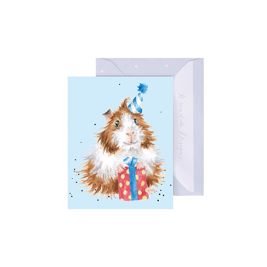 Wrendale Designs Mini card Guinea Pigs GUINEA BE A GREAT DAY   