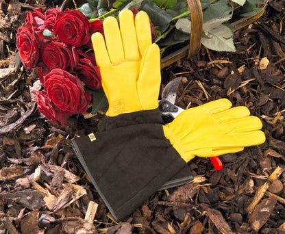 Gold Leaf Gardening Glove TOUGH TOUCH Ladies