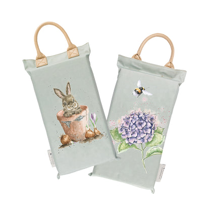 Wrendale Garden Kneeler HYDRANGEA RABBIT