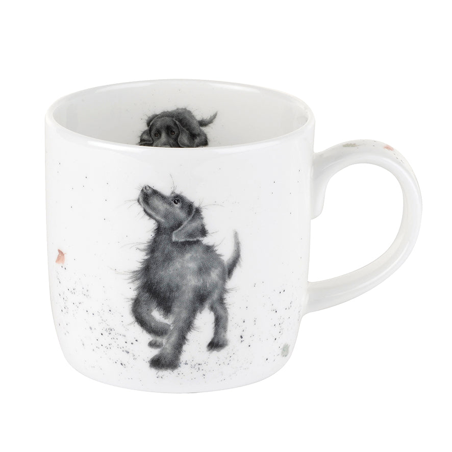 Wrendale Designs Mug LABRADOR Black