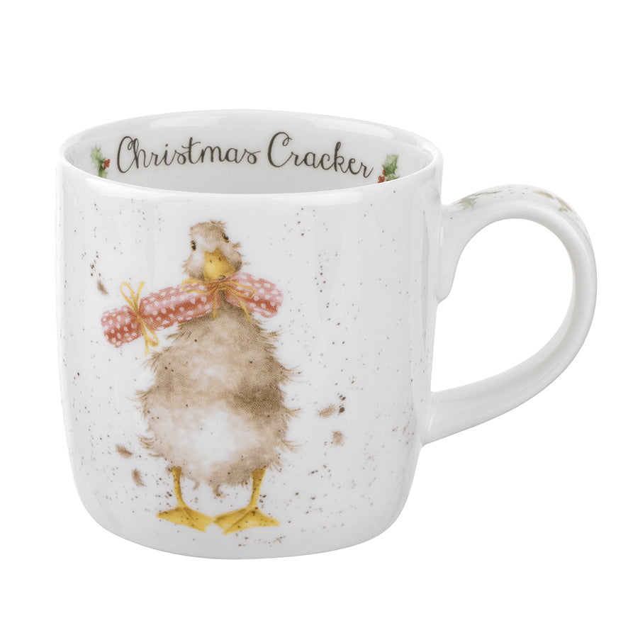 Wrendale Designs Christmas Mug DUCK bonbon