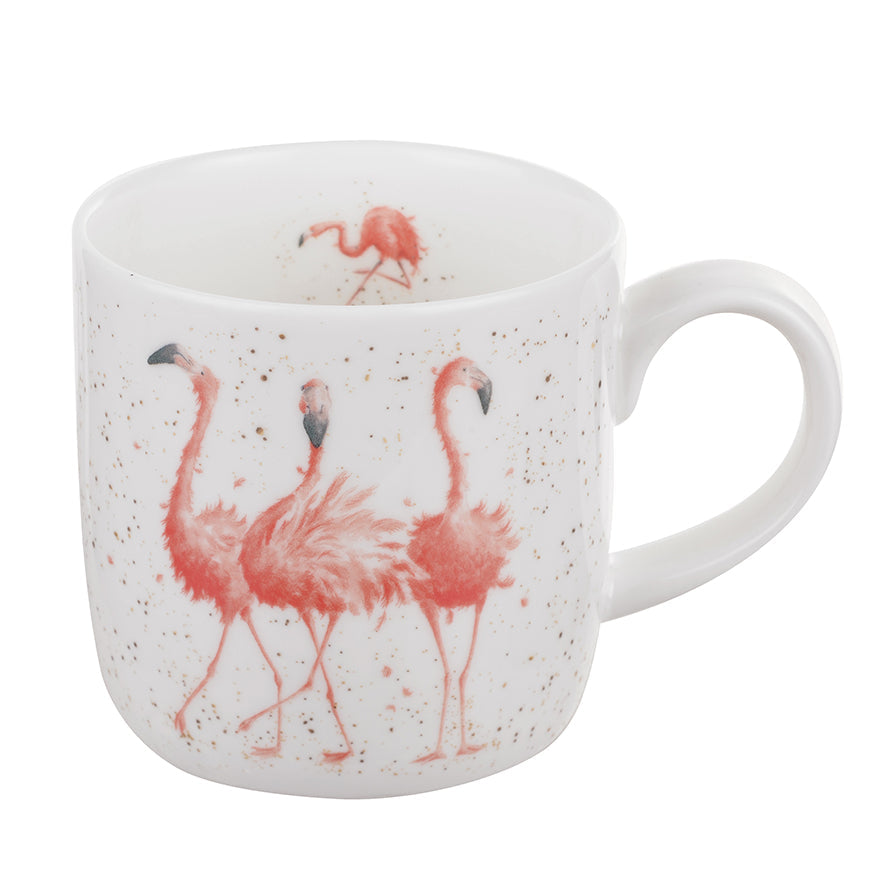 Wrendale Designs Mug FLAMINGO