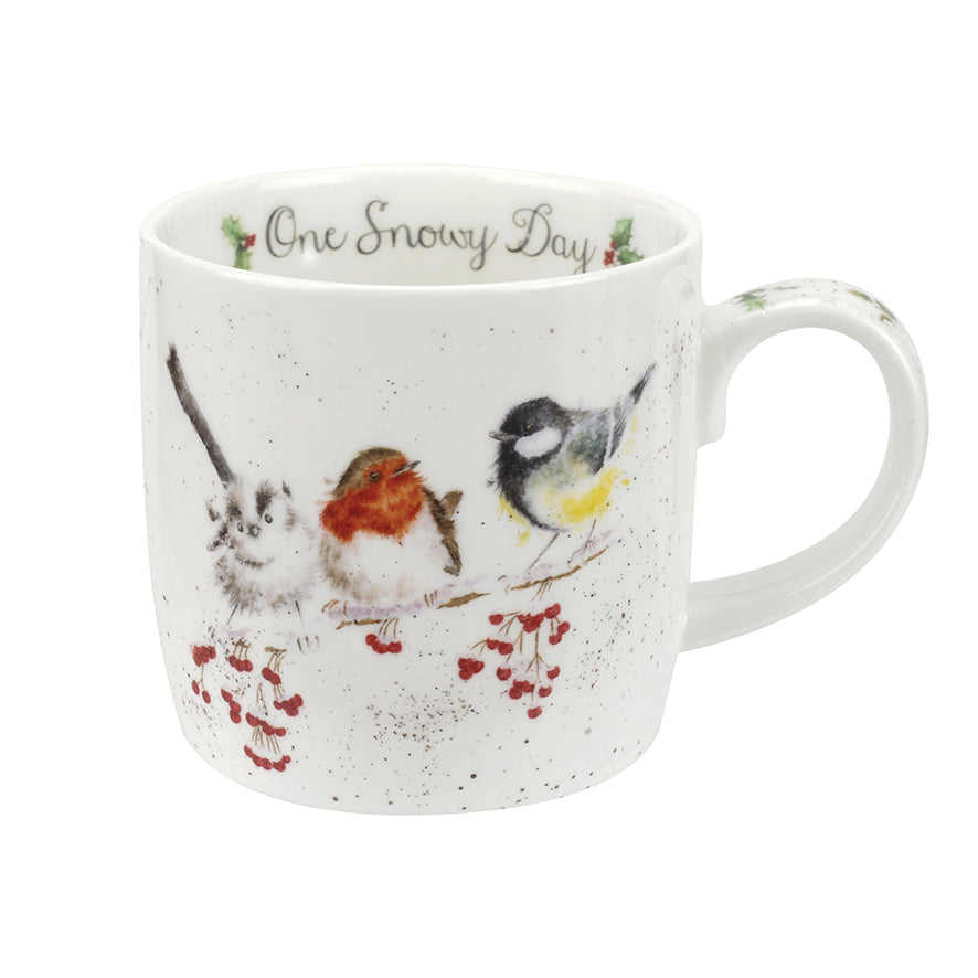 Wrendale Designs Christmas Mug BIRDS