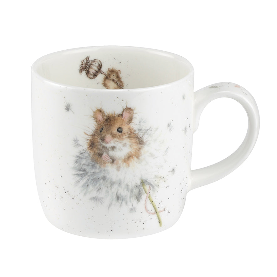 Wrendale Designs Mug MOUSE & dandelion