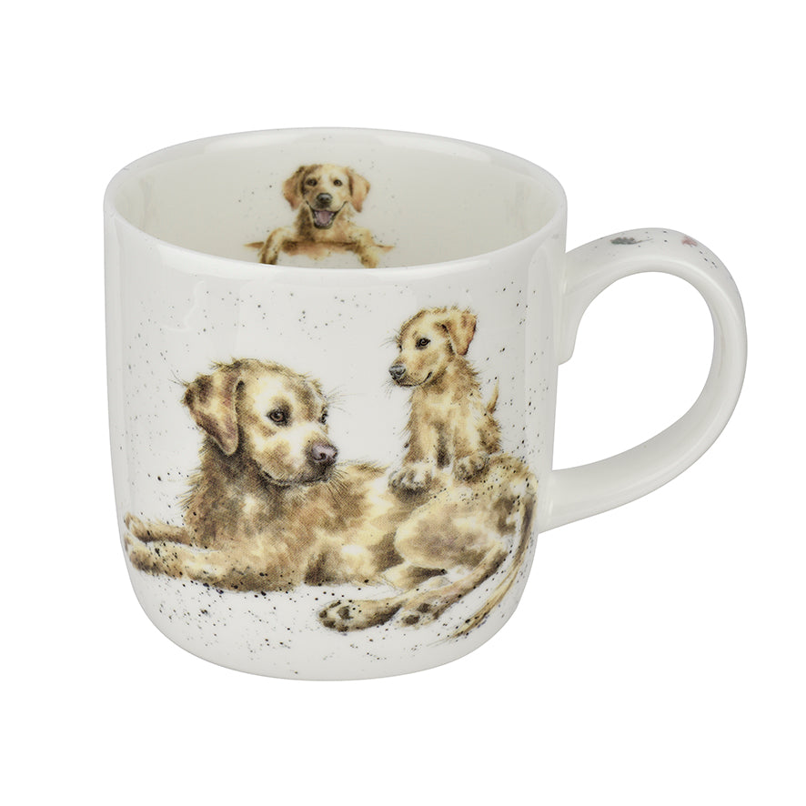 Wrendale Designs Mug LABRADOR yellow