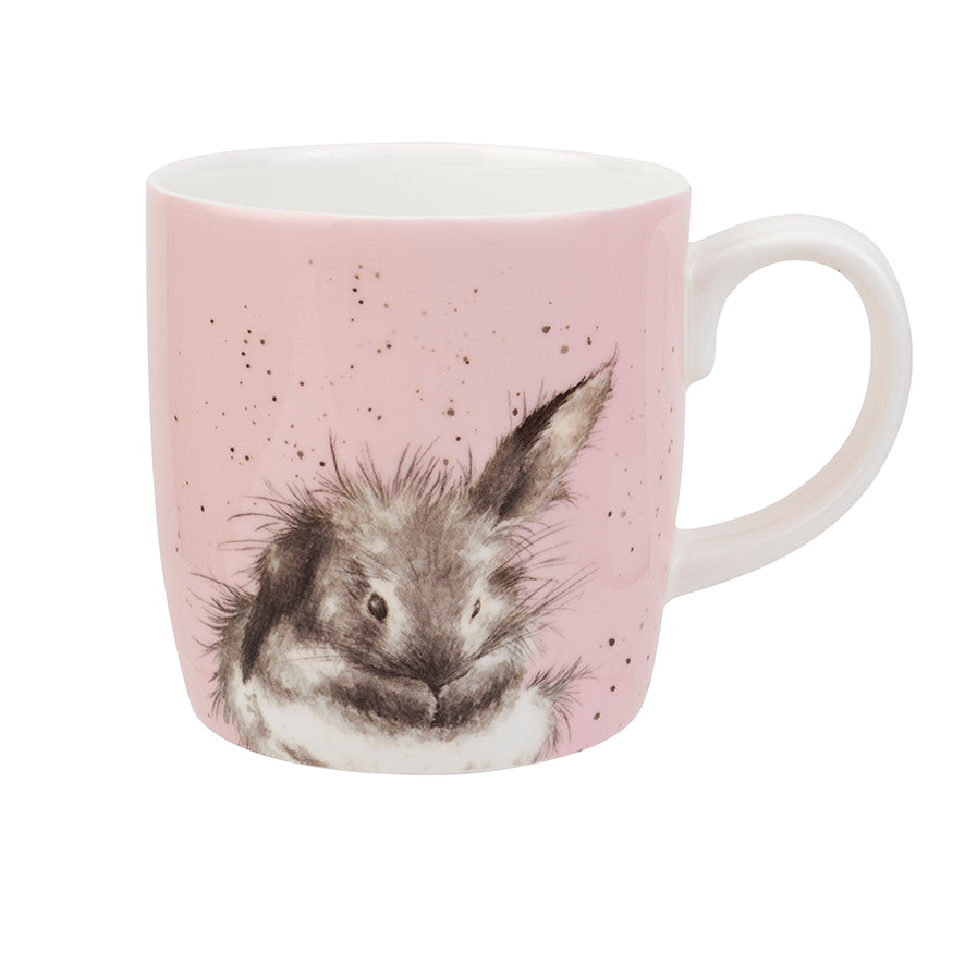 Wrendale Designs Mug large RABBIT pink 