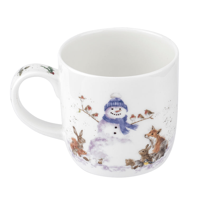 Wrendale Designs Christmas Mug SNOWMAN