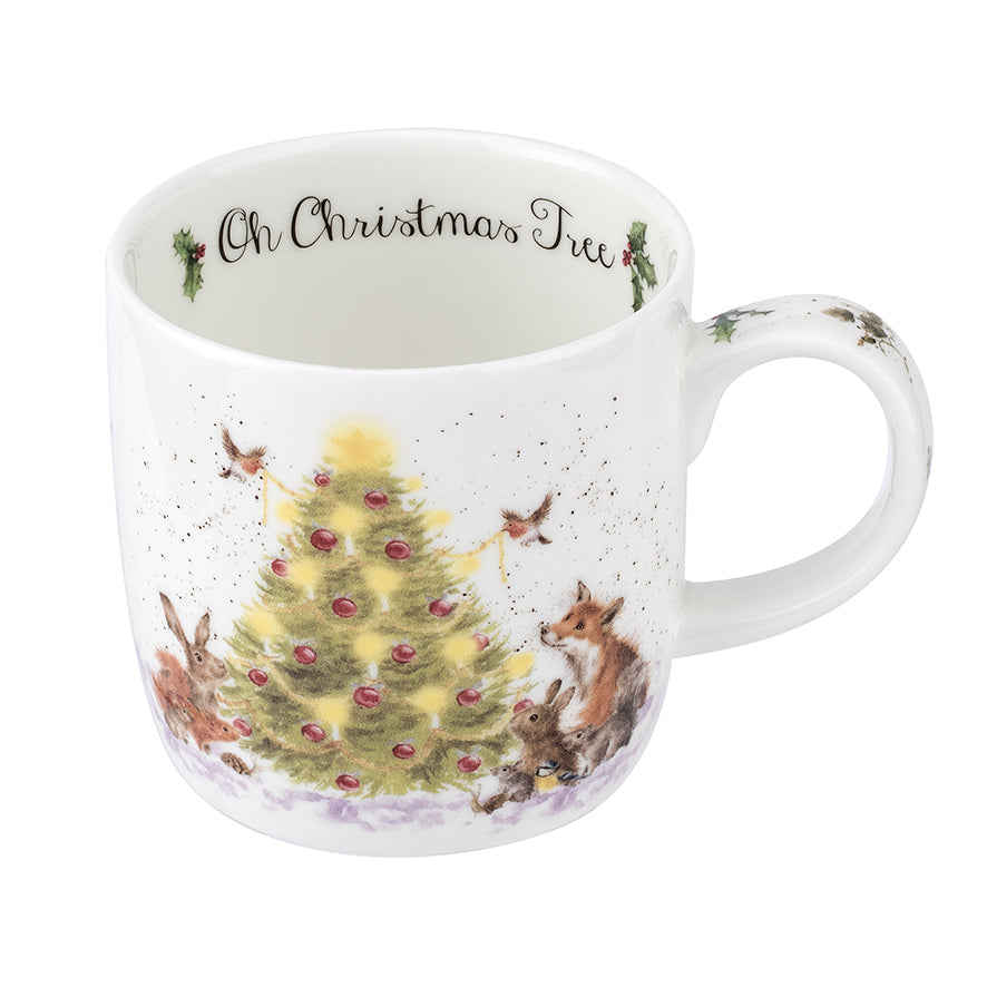 Wrendale Designs Christmas Mug WOODLAND ANIMALS