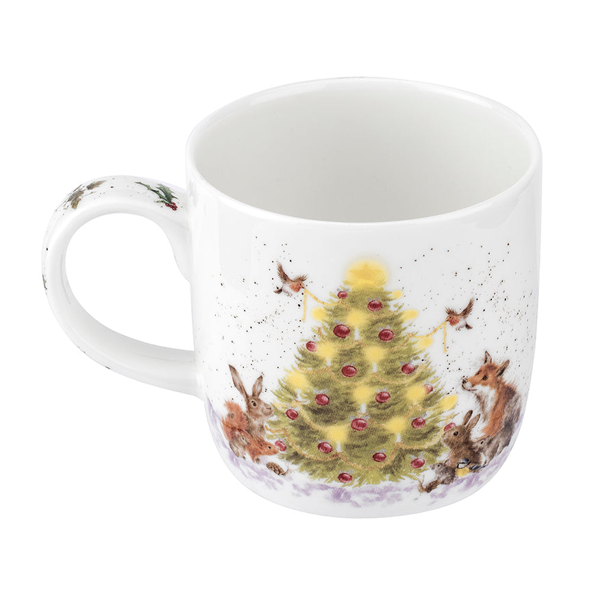 Wrendale Designs Christmas Mug WOODLAND ANIMALS