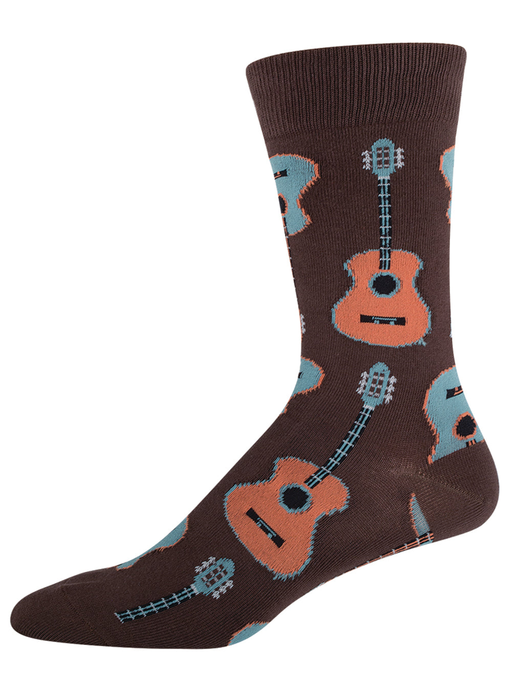 Socksmith Socks Large (men) GUITARS brown