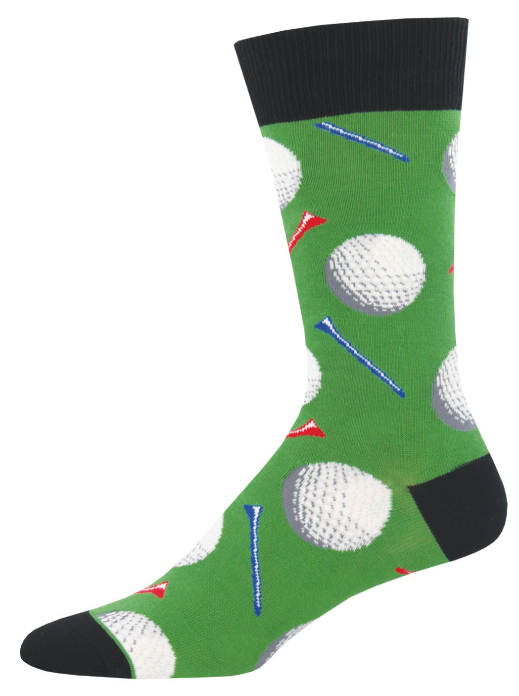 Socksmith Socks Large (men) GOLF BALLS AND TEES green