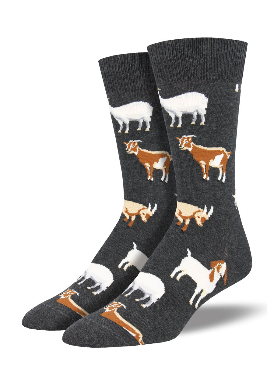 Socksmith Socks Large (men) GOATS charcoal