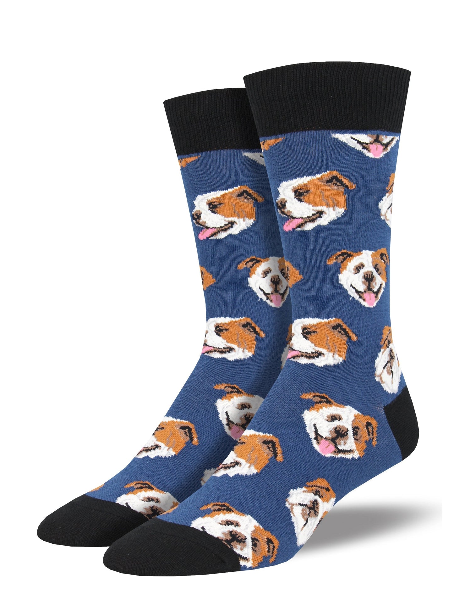 Socksmith Socks Large (men) BULLDOGS blue