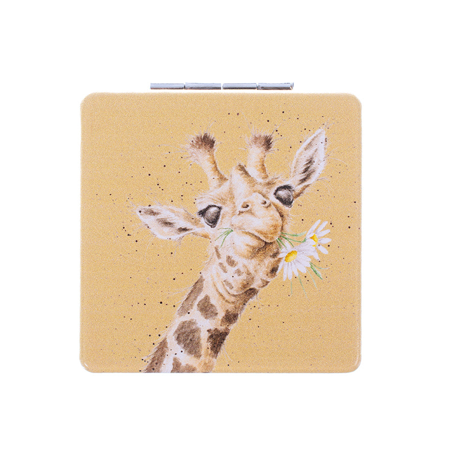 Wrendale Designs Pocket Mirror GIRAFFE