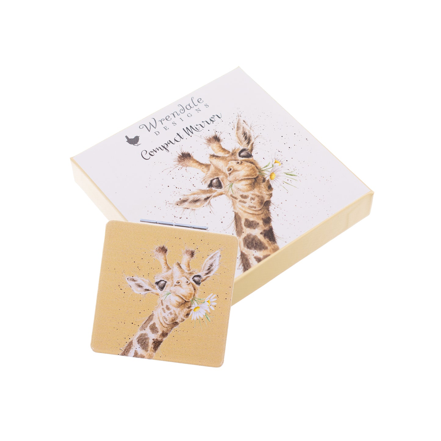 Wrendale Designs Pocket Mirror GIRAFFE