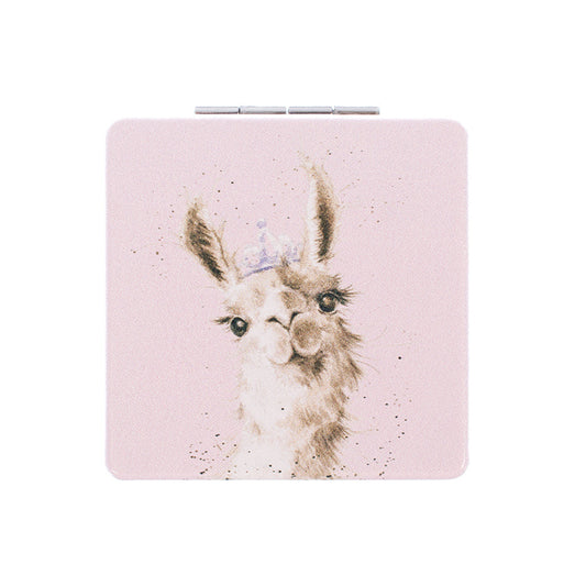 Wrendale Designs Pocket Mirror LLAMA