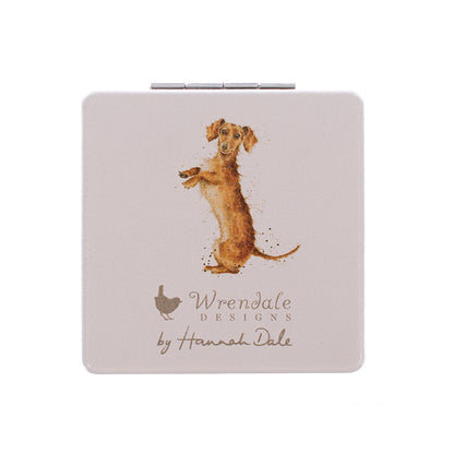 Wrendale Designs Pocket Mirror DACHSHUND