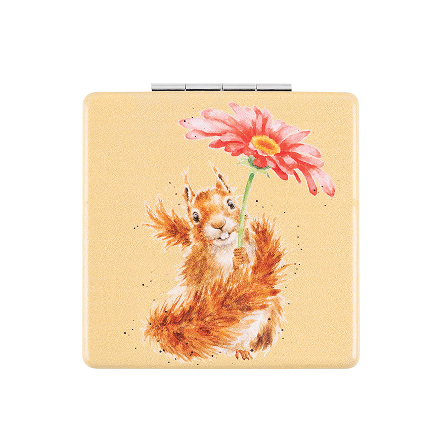 Wrendale Designs Pocket Mirror SQUIRREL