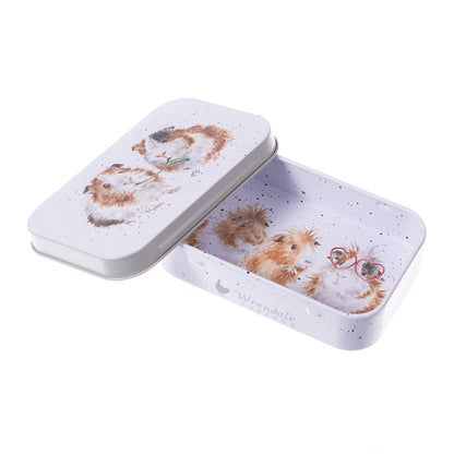 Wrendale Designs mini Keepsake Tin GUINEA PIGS