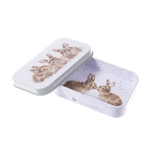 Wrendale Designs mini Keepsake Tin RABBITS