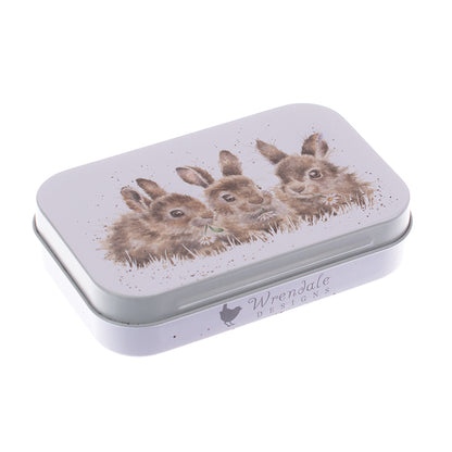 Wrendale Designs mini Keepsake Tin RABBITS