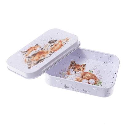 Wrendale Designs mini Keepsake Tin FOXES