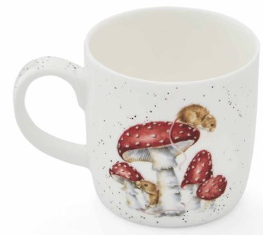 Wrendale Designs Mug MOUSE & Mushroom