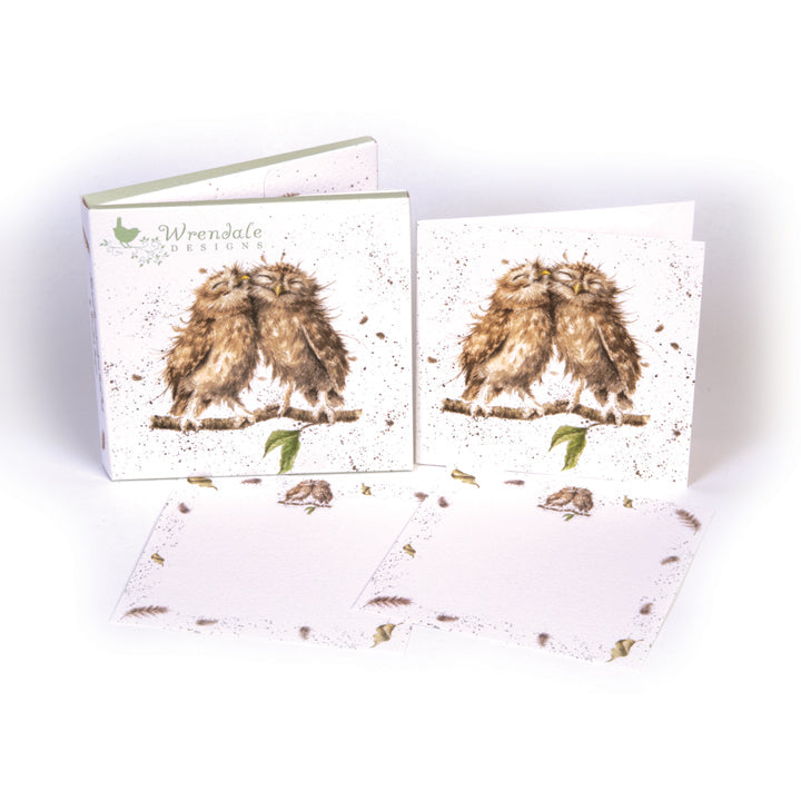 Wrendale Designs Notecard Set OWLS