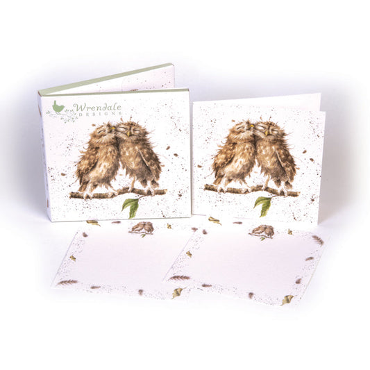 Wrendale Designs Notecard Set OWLS