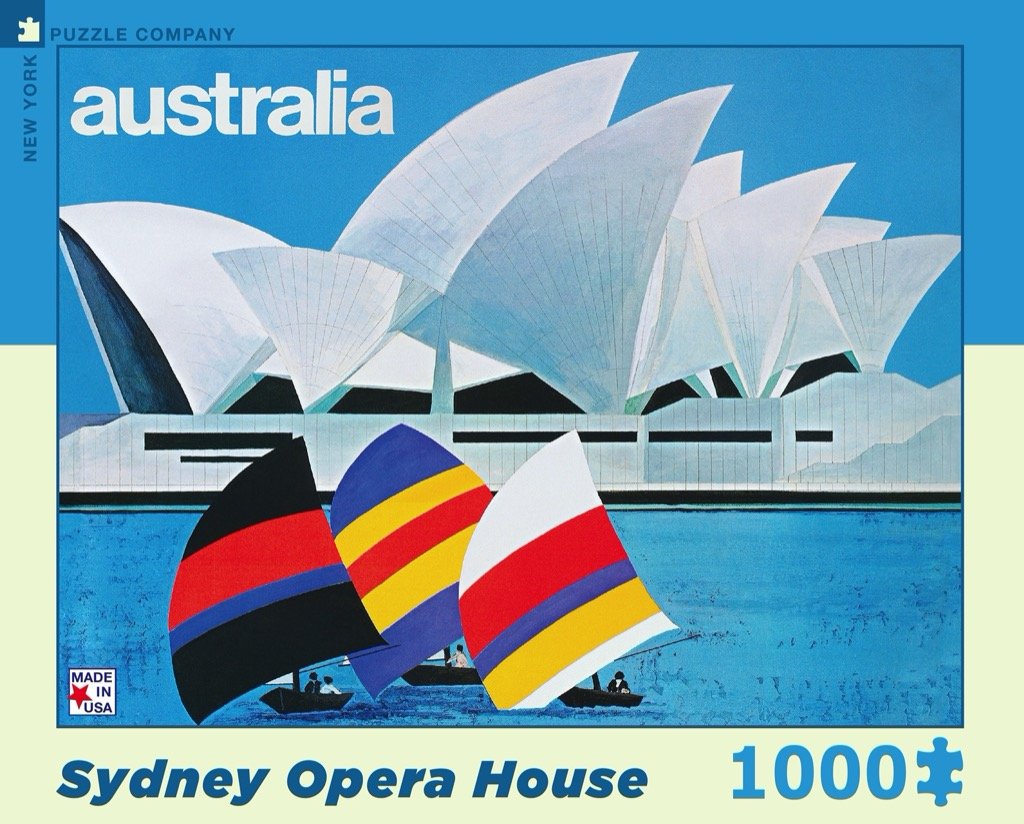 Jigsaw New York Puzzle Co SYDNEY OPERA HOUSE 1000pc