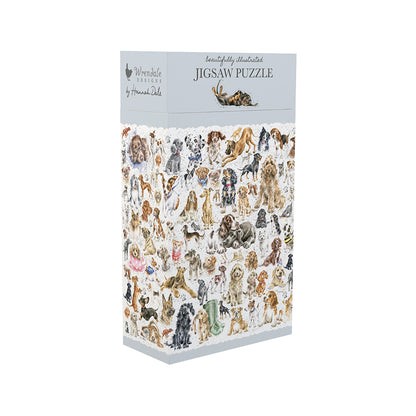 Wrendale Designs Jigsaw Puzzle 1000pc A DOG'S LIFE