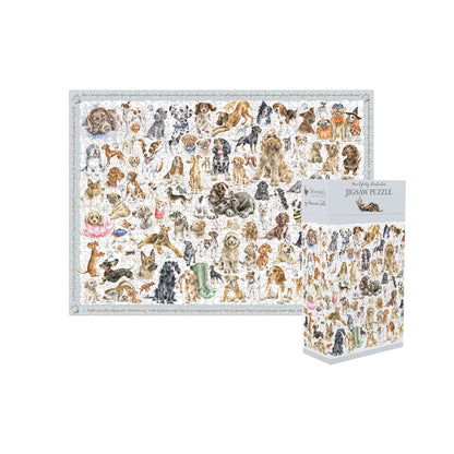 Wrendale Designs Jigsaw Puzzle 1000pc A DOG'S LIFE