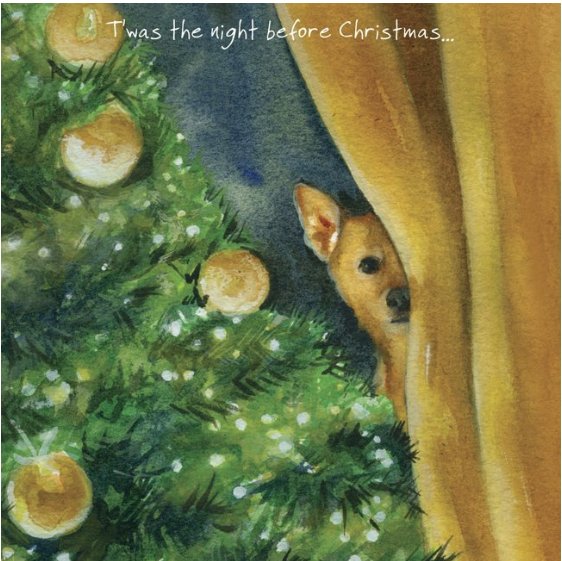 The Little Dog Laughed Christmas Card Dog JACK RUSSELLX Monty